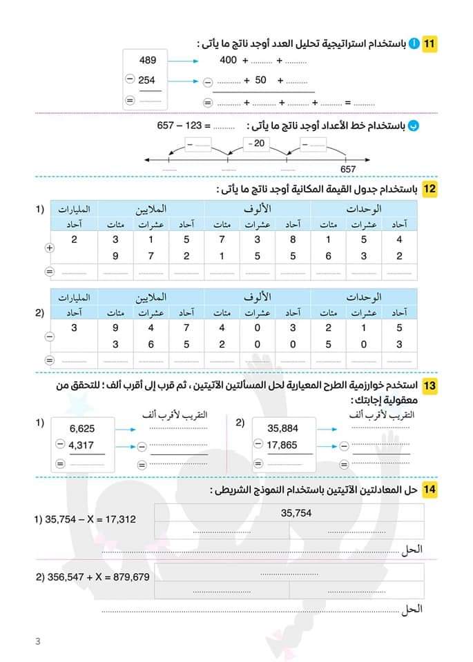 مراجعة ليلة الإمتحان لمواد رابعة ابتدائي - الشاطر