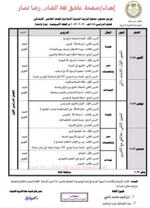 توزيع منهج التربية الاسلامية للمرحلة الابتدائية 2022 - 2023 - توزيع مواد المرحلة الابتدائية