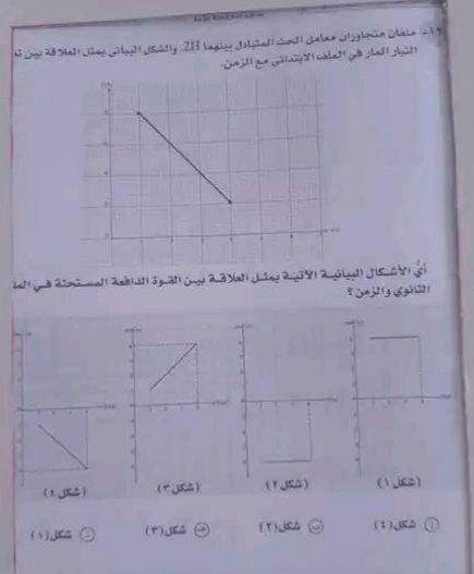 تحميل امتحان الفيزياء للصف الثالث الثانوي الدور الاول 2023 بالاجابات