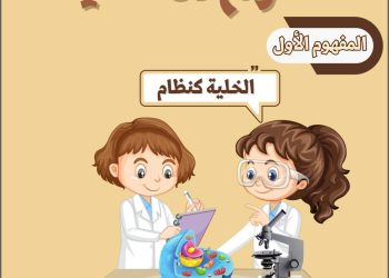 مذكرة تدريبات المفهوم الاول علوم سادسة ابتدائي الترم الاول 2024 لمس منى عزام