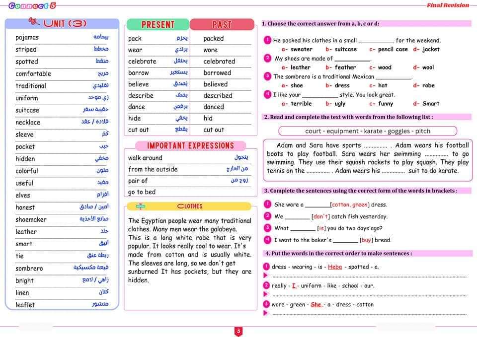 مذكرات مراجعة لغة إنجليزية بدون حقوق للمرحلة الابتدائية الترم الاول 2024