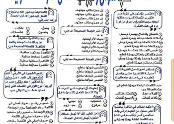 مراجعة الجمهورية النهائية في اللغة العربية للثانوية العامة 2024