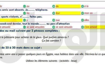 إجابة امتحان اللغة الفرنسية لطلاب الثانوية العامة 2023