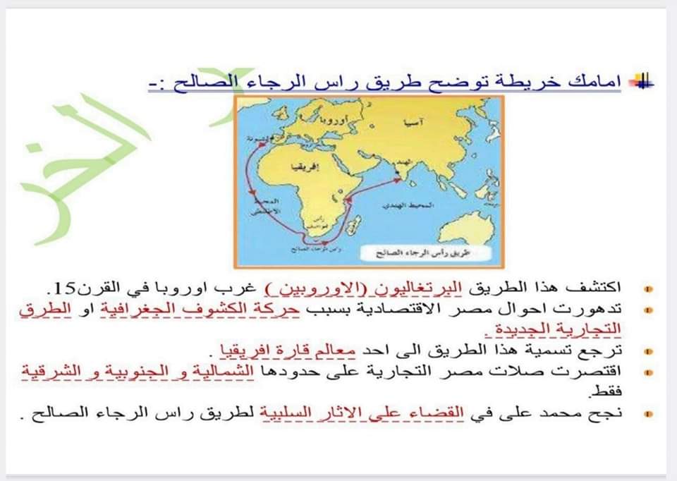 الخرائط المتوقعة في امتحان التاريخ للثانوية العامة بالاجابات 2024 - تحميل توقعات الثانوية العامة