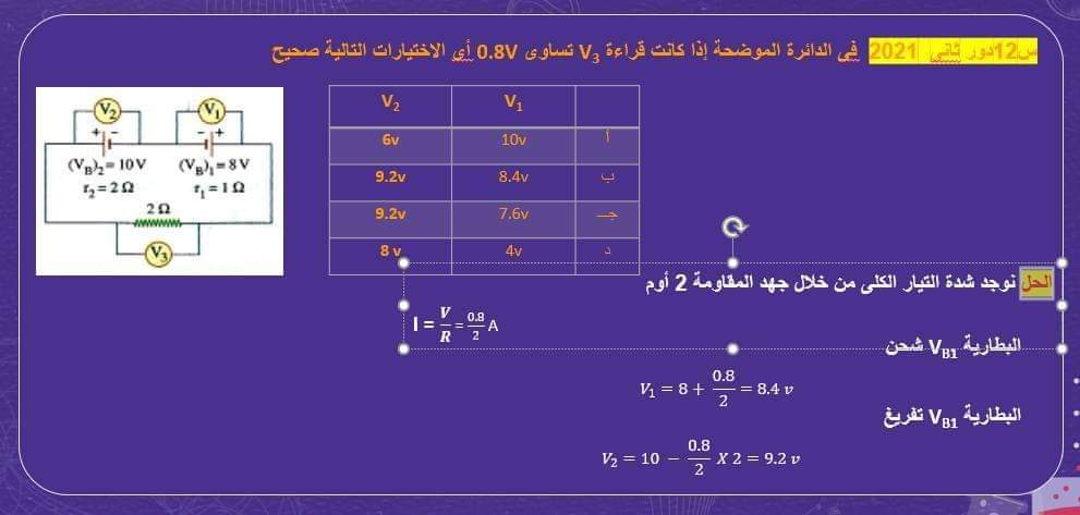 أهم توقعات أسئلة امتحان الفيزياء للثانوية العامة بالإجابات من جريدة اليوم السابع لن يخرج عنها الامتحان