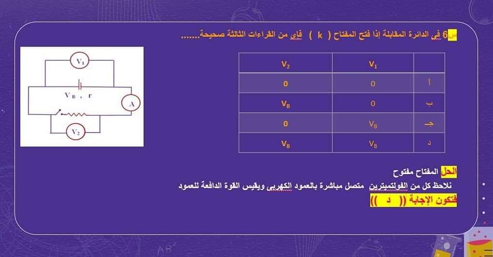 أهم توقعات أسئلة امتحان الفيزياء للثانوية العامة بالإجابات من جريدة اليوم السابع لن يخرج عنها الامتحان