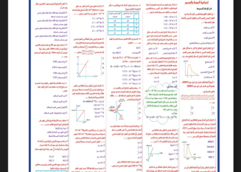 مراجعة المساء النهائية في الفيزياء للثانوية العامة 2024