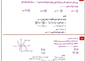 المراجعة النهائية و اهم الأفكار فى التفاضل والتكامل للثانوية العامة ٢٠٢٤