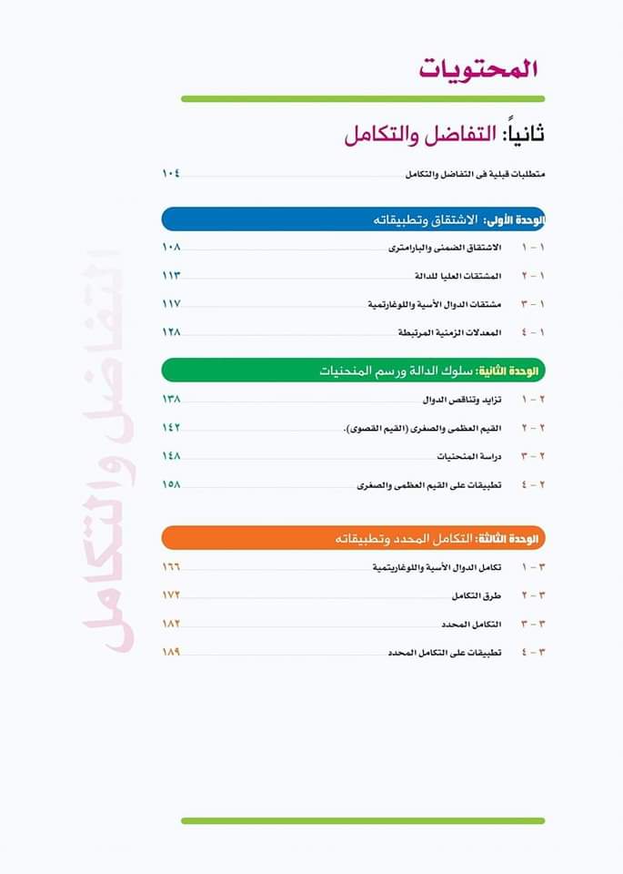 تحميل كتاب الرياضيات البحتة للصف الثالث الثانوي 2025