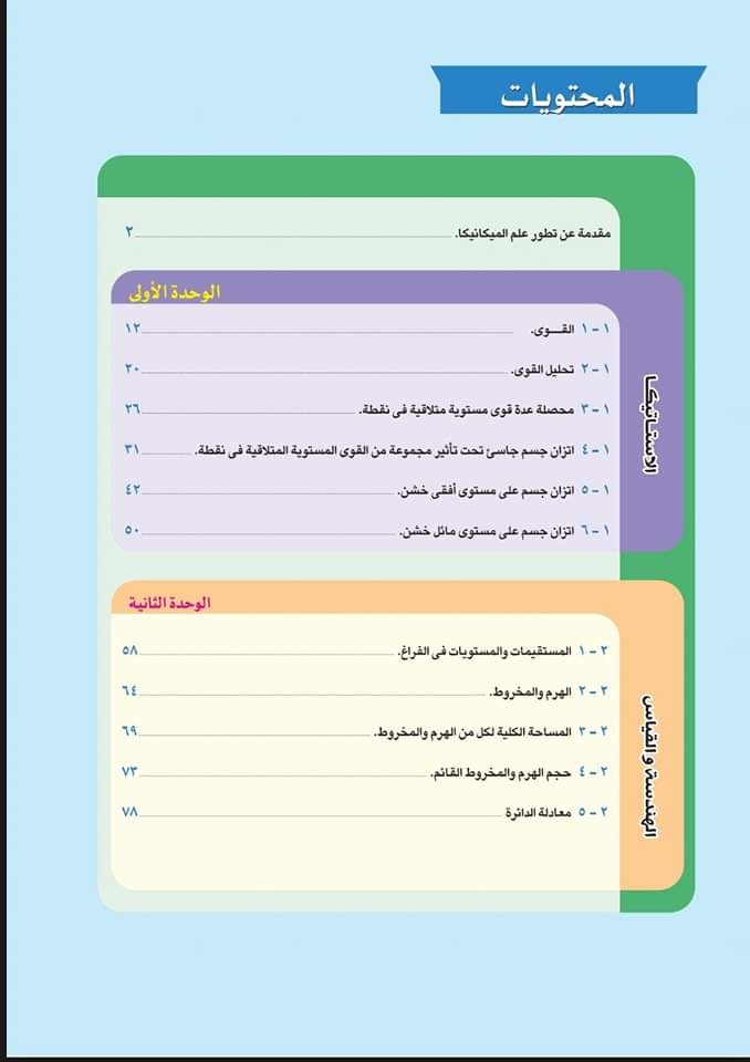 تحميل كتاب تطبيقات الرياضيات للصف الثاني الثانوي علمي الترم الاول 2025