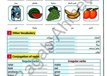 كراسة الاملاء والتسميع الافضل فى اللغة الانجليزية للصف الرابع الابتدائى الترم الاول 2025